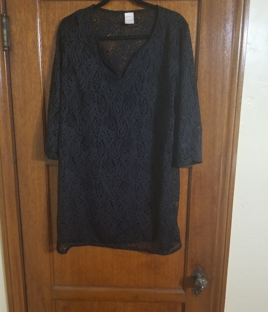 Black Lace Cover Up